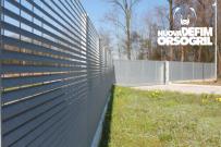 Design, modernity and functionality with Talia fence and gates by Nuova Defim Orsogrill